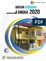 Kecamatan Seberida Dalam Angka 2020