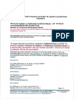 Informatii Privind Furnizarea Serviciilor de Cadastru Si Publicitate Imobiliara