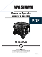 KAWASHIMA Gerador - Gasolina - GG - 10000-LX