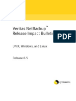 NetBackup 65 Release Bulletin 1