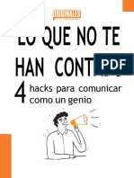 Comunica como un genio con 4 hacks originales