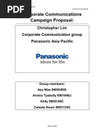 Download Panasonic Proposal by Aza Wee Sile SN54600654 doc pdf