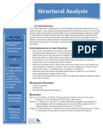 Structural Analysis: Wisconsin State Standards