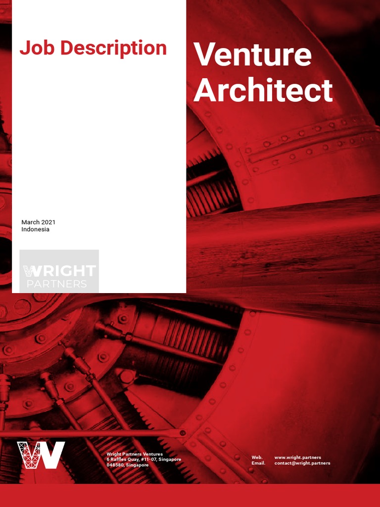 Venture Architect Job Description PDF Corporate Finance Venture