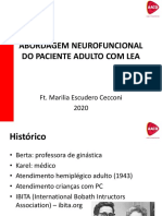 Abordagem Neurofuncional Do Paciente Adulto Com Lea: Ft. Marilia Escudero Cecconi 2020