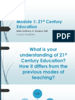 Century Education: Mark Anthony A. Durana, Edd