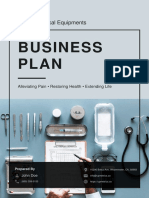 Medical Equipment Manufacturing Business Plan Example
