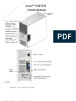 Dell™ Dimension™ 5150/E510 Owner's Manual: Model DCSM