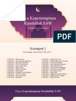 Gaya Kepemimpinan Rasulullah SAW: S1 Kesehatan Masyarakat 2021