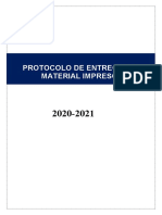 Protocolo Material Impreso