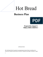 JM's Hot Bread: Business Plan