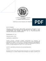 TSJ Sentencia Rectificacion de Partida Apellido Portugues Da Camara