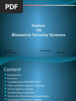 CSE Biometric Security Systems