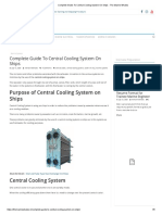 Complete Guide To Central Cooling System On Ships - The Marine Whales