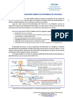 Informe RACIM COVID19 Plataformas de Vacunas