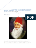 The Man Who Became a Movement: Sir Syed Ahmad Khan's Intellectual Evolution and Strong Oppositions