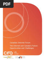 Download The Internet and Canadas Future Opportunities and Challenges by Canadian Internet Registration Authority  SN54601955 doc pdf