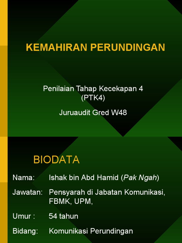 Elemen dan Proses Perundingan | PDF