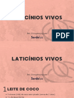 LATICÍNIOS VIVOS