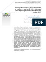 2020 - Desempenho Econômico-Financeiro Do Setor Mineral Brasileiro e As Crises de 2008 e 2014