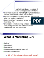 Marketing Concepts and Definitions