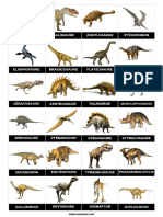 Jeu Memory A Imprimer Pour Enfants Dinosaures