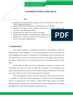 Unit 1: Understanding Jose Rizal: 1.0 Learning Outcomes