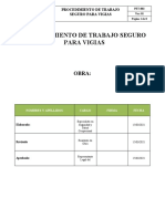 Procedimiento de Trabajo Seguro para Vigias y Cuadrador de Equipos