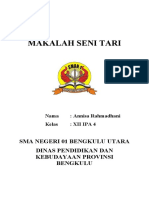 Makalah Seni Tari