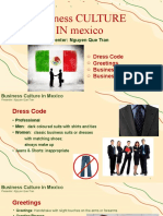 Business Culture in Mexico Presentation