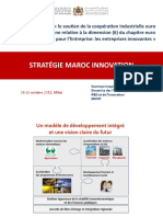Stratégie Maroc Innovation (Partie 1)
