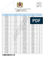 Liste Des Admis-Pv 1-2021