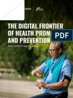 The Digital Frontier of Health Promotion and Prevention