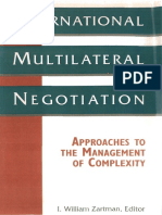 Approaches To The Management of Complexity: I. William Zartman, Editor