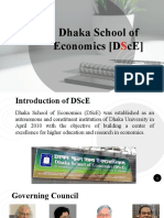 Dhaka School of Economics - Orientation
