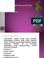 Bab Ii Stakeholder Dalam Sistem Informas