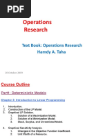 Introduction To OR + Model Formulation