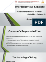 Consumer Behaviour & Insight