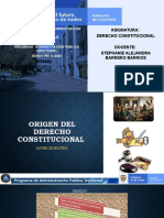 Origen Del Derecho Constitucional