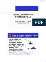 Global Positioning System (GPS) - 2: Line of Sight Transmissions