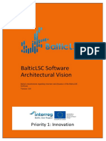 Balticlsc Software Architectural Vision: Priority 1: Innovation