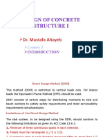 Design of Concrete Structure I: Dr. Mustafa Altayeb