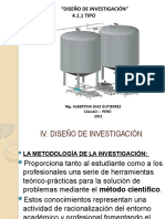 4.1.1 Diseño de Investigación - Tipo - 2021