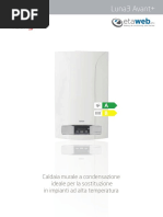 BAXI Caldaia Murale a Condensazione LUNA 3 AVANT PLUS 240 FI