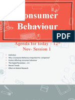 Consumer Behaviour: by Suzanne Dsouza