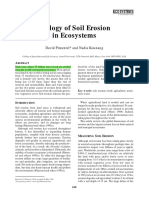 Pimentel1998 - Ecology of Soil Erosion in Ecosystem