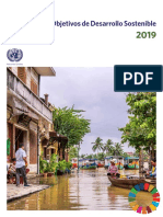 The Sustainable Development Goals Report 2019 Spanish