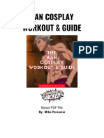 Ban Cosplay Workout Guide PDF 1