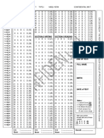 A1 Test-1 Lembar Jawaban TOEFL PBT