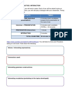 C1 Interaction Tips and Sample